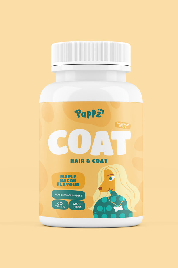 Puppz Coat, Hair & Skin Health Dog Supplement